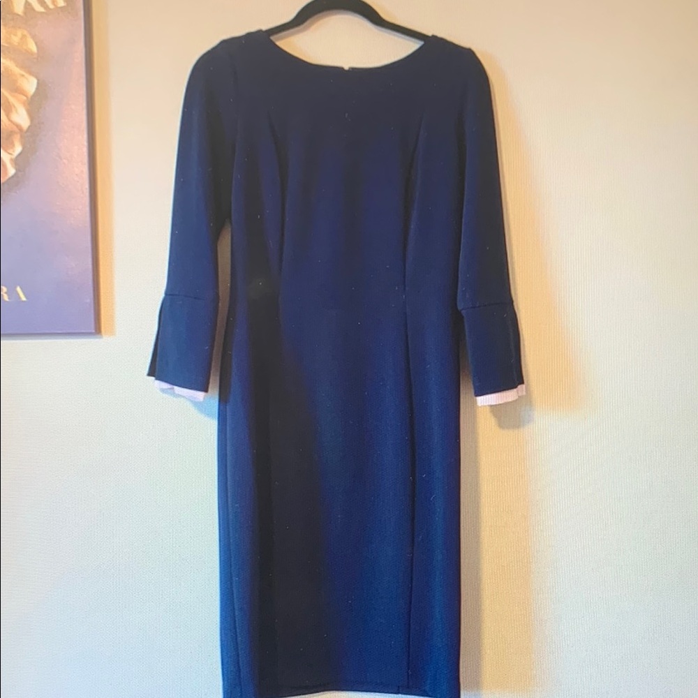 Elegant Navy Blue Dress